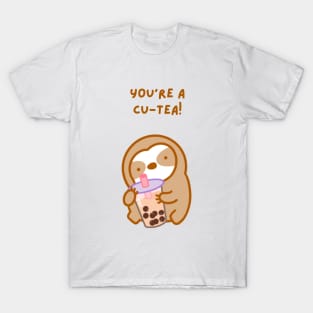 You’re A Cutie Boba Sloth T-Shirt